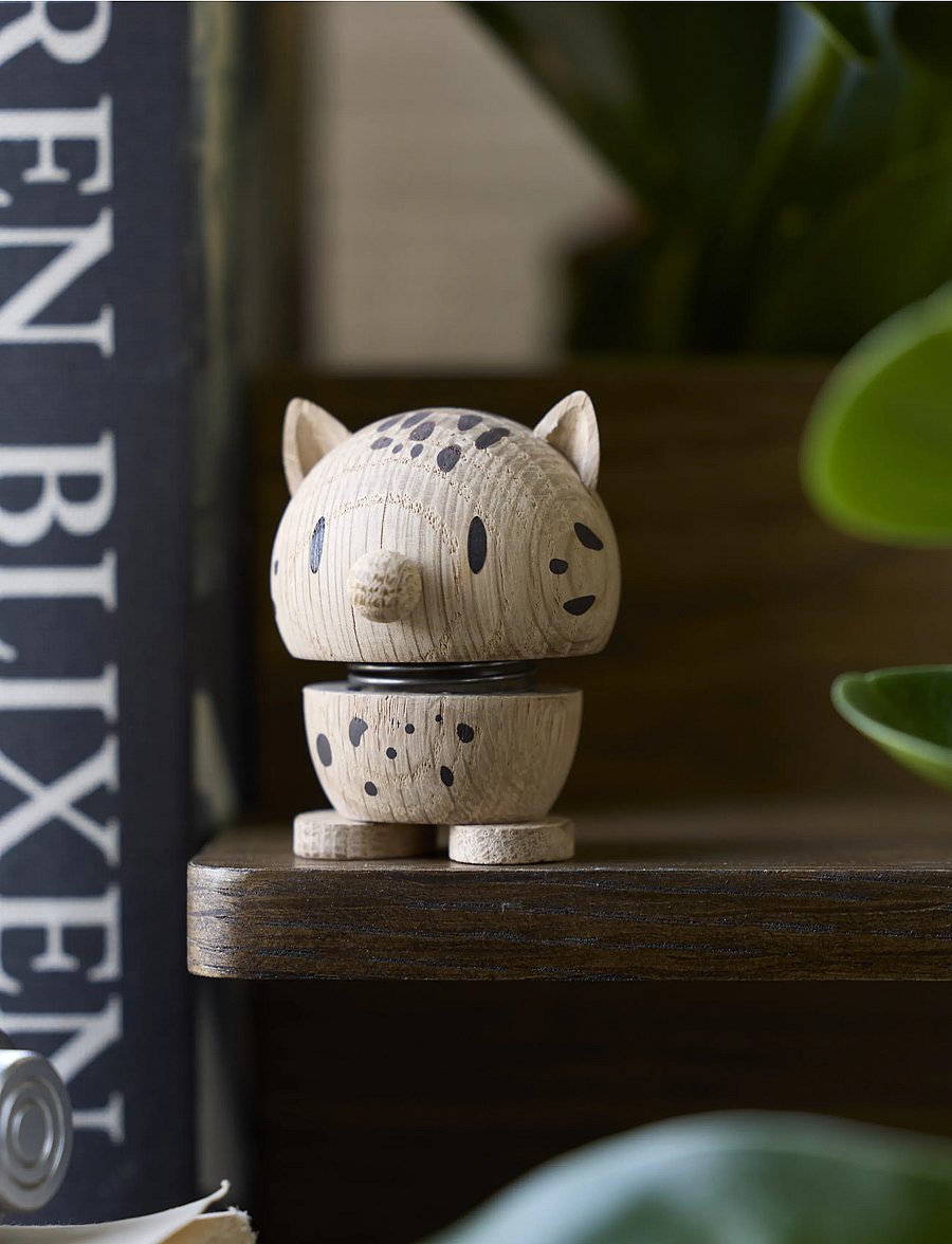 Hoptimist - Hoptimist Leopard S Oak - figuren & skulpturen - brun - 3