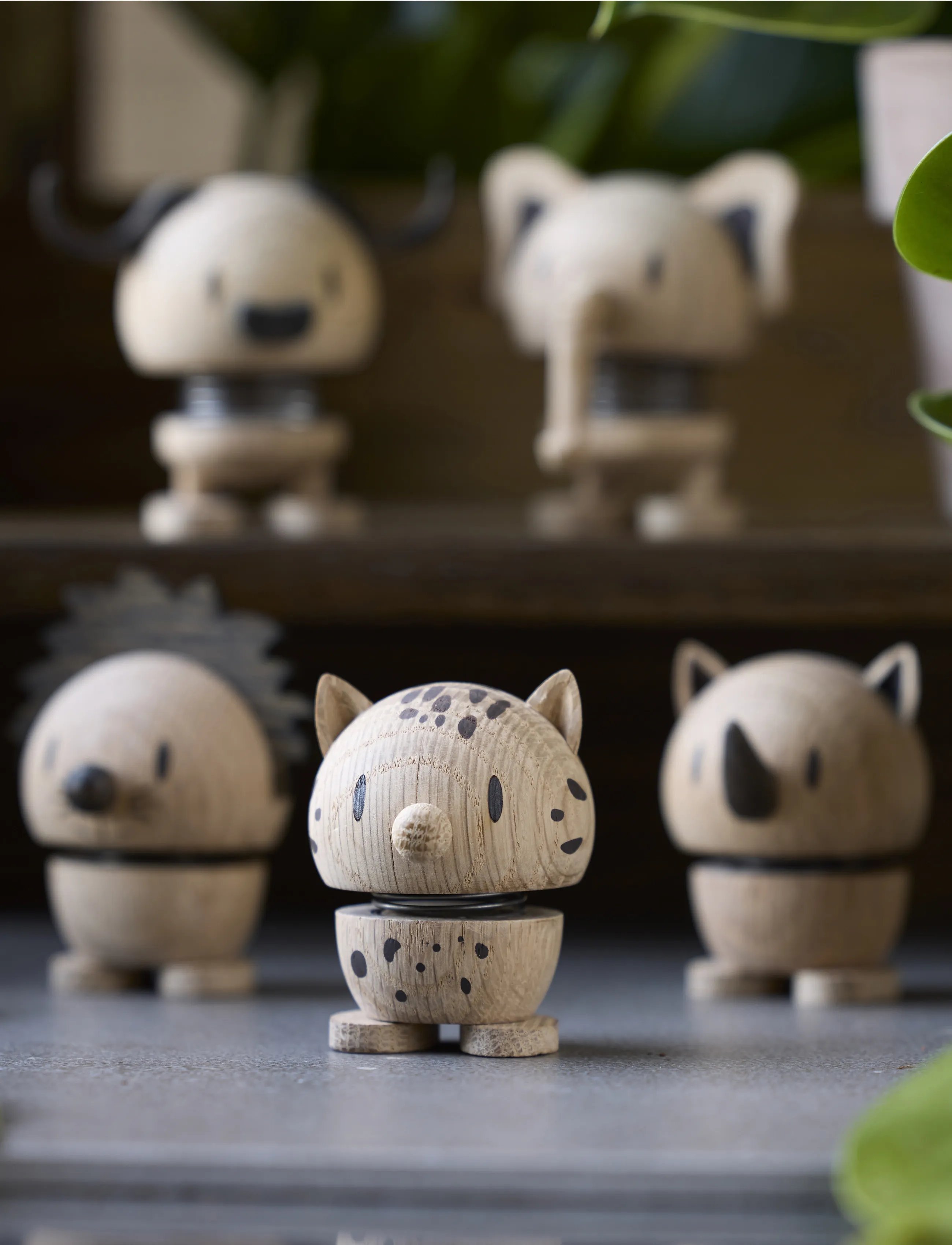 Hoptimist - Hoptimist Leopard S Oak - figures & sculptures - brun - 4