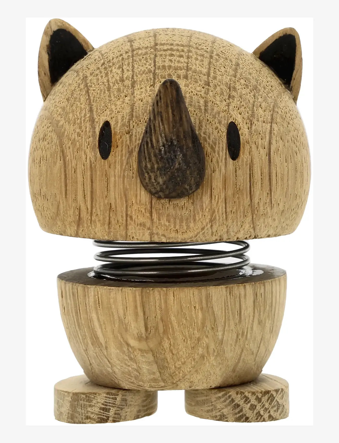 Hoptimist - Hoptimist Rhino S Oak - skulpturer & figurer - brun - 1