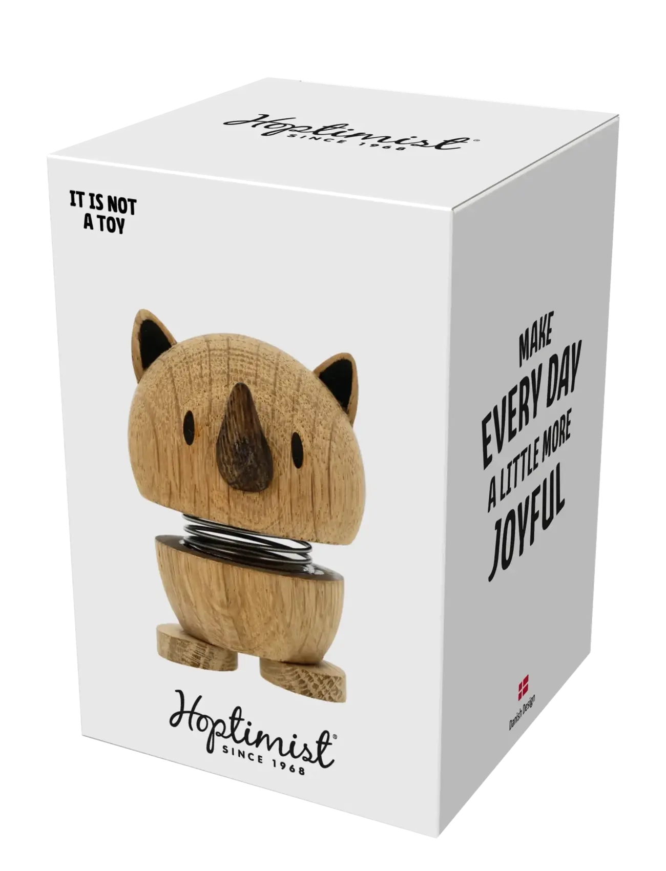 Hoptimist - Hoptimist Rhino S Oak - figūras un skulptūras - brun - 2