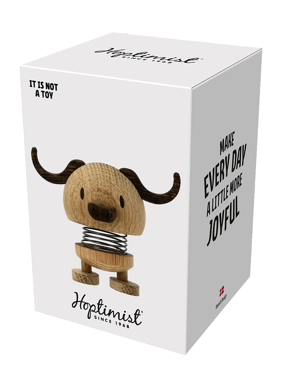 Hoptimist - Hoptimist Buffalo S Oak - figuri ja skulptuurid - brun - 2