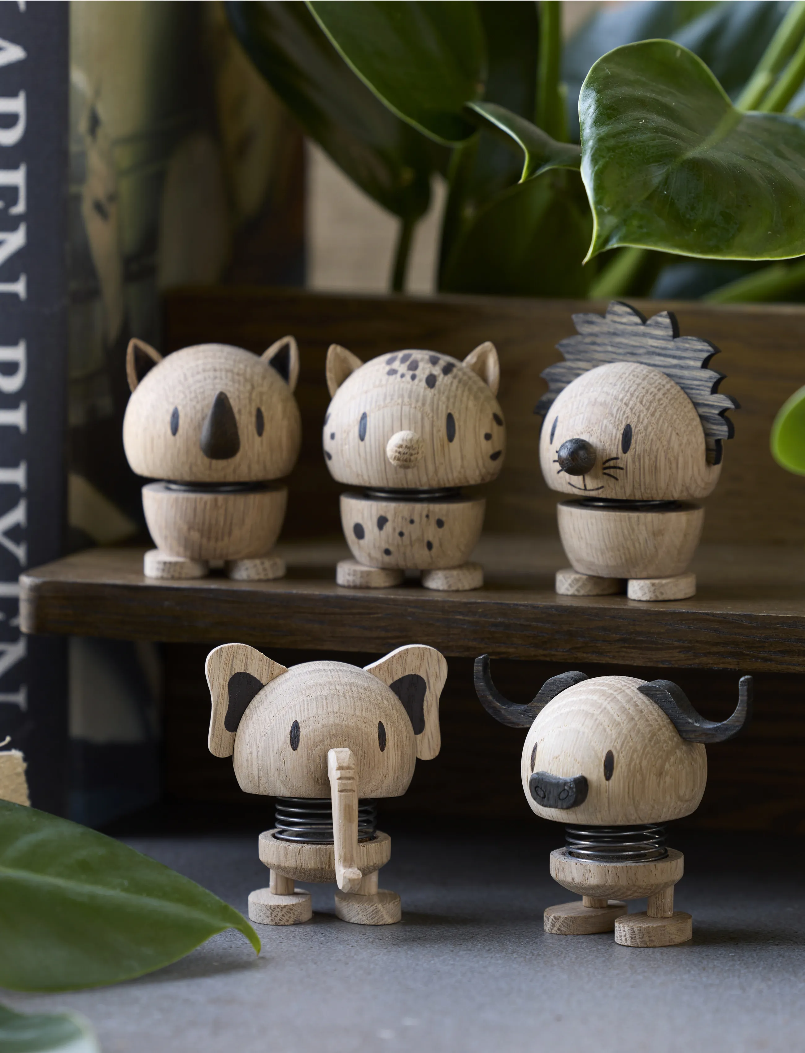 Hoptimist - Hoptimist Buffalo S Oak - figuren & skulpturen - brun - 4