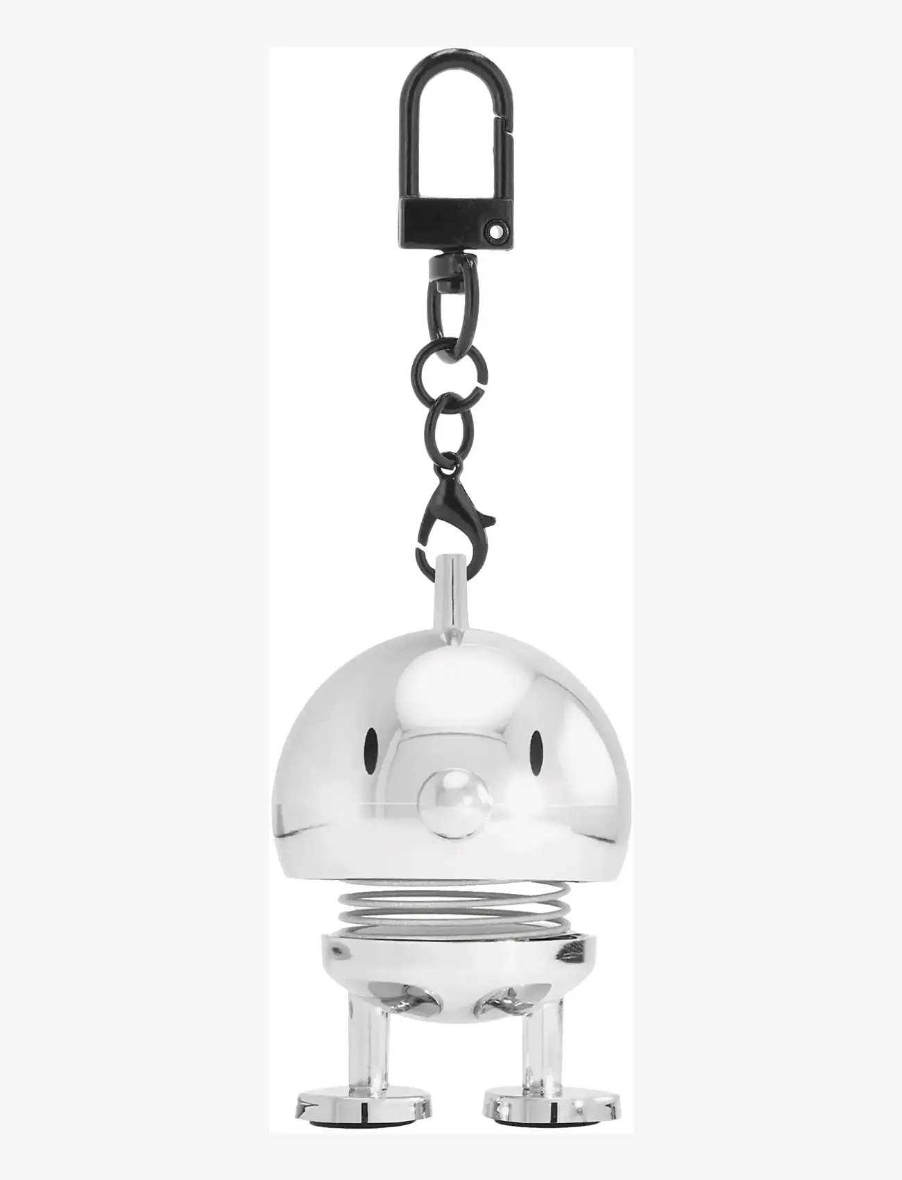 Hoptimist - Hoptimist Bag charm Chrome - figures & sculptures - metall - 1
