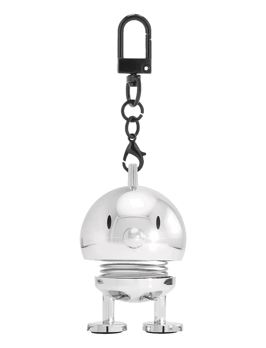 Hoptimist - Hoptimist Bag charm Chrome - figuri ja skulptuurid - metall - 1