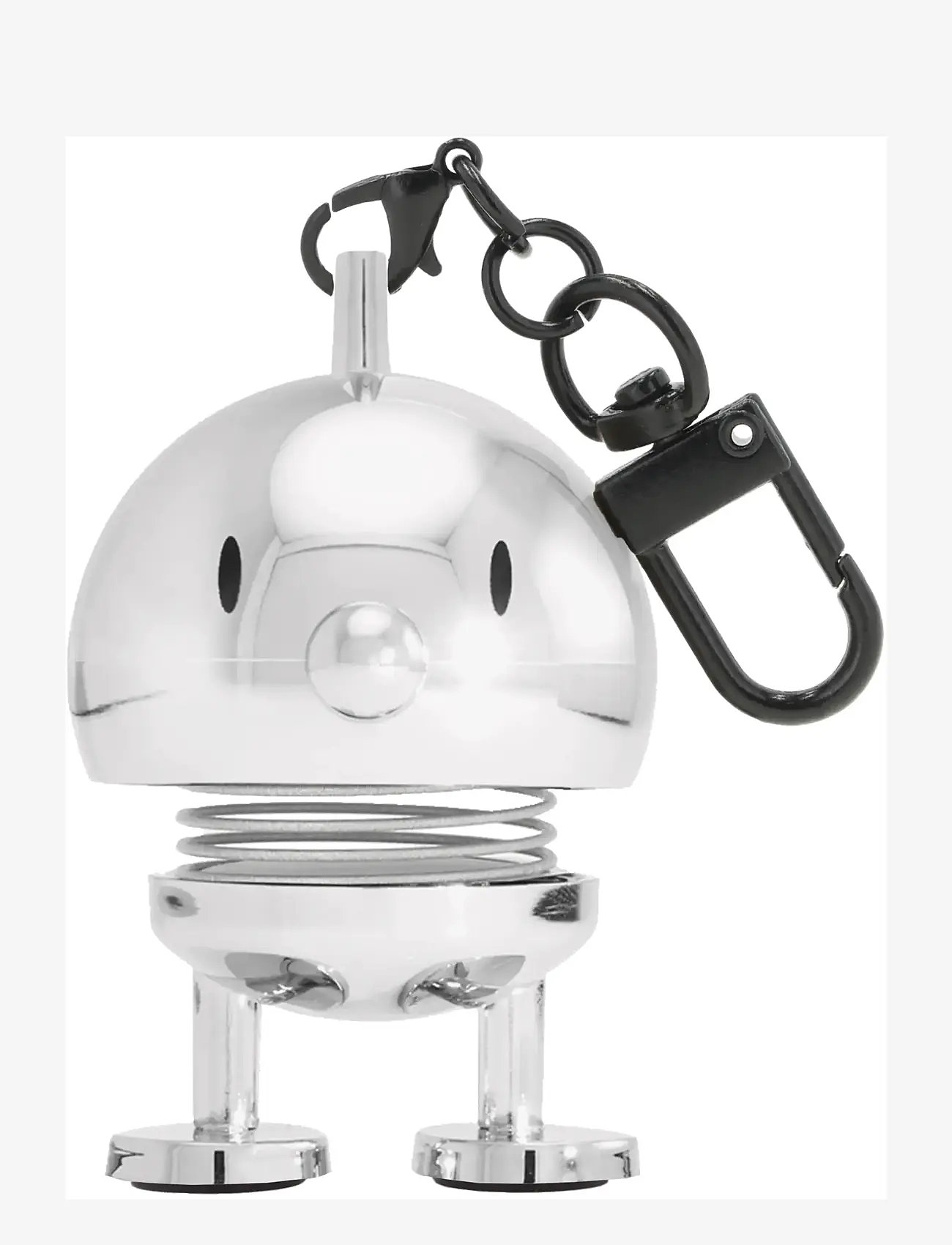 Hoptimist - Hoptimist Bag charm Chrome - figures & sculptures - metall - 2