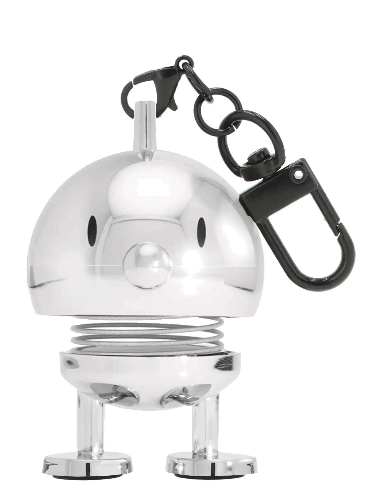 Hoptimist - Hoptimist Bag charm Chrome - skulpturer & figurer - metall - 2