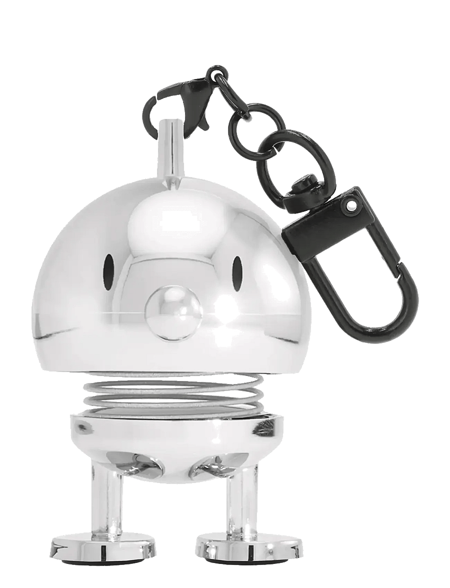Hoptimist - Hoptimist Bag charm Chrome - figuri ja skulptuurid - metall - 2