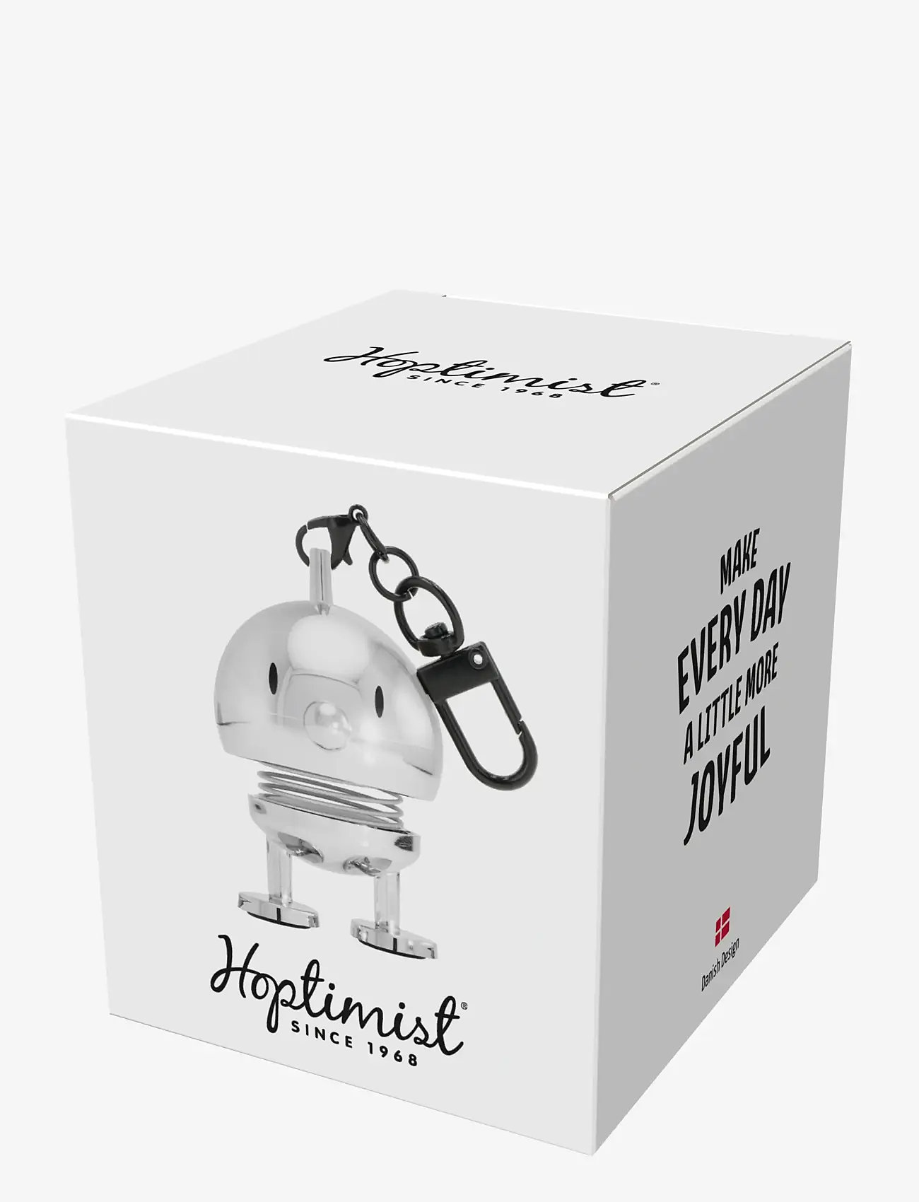 Hoptimist - Hoptimist Bag charm Chrome - figures & sculptures - metall - 3