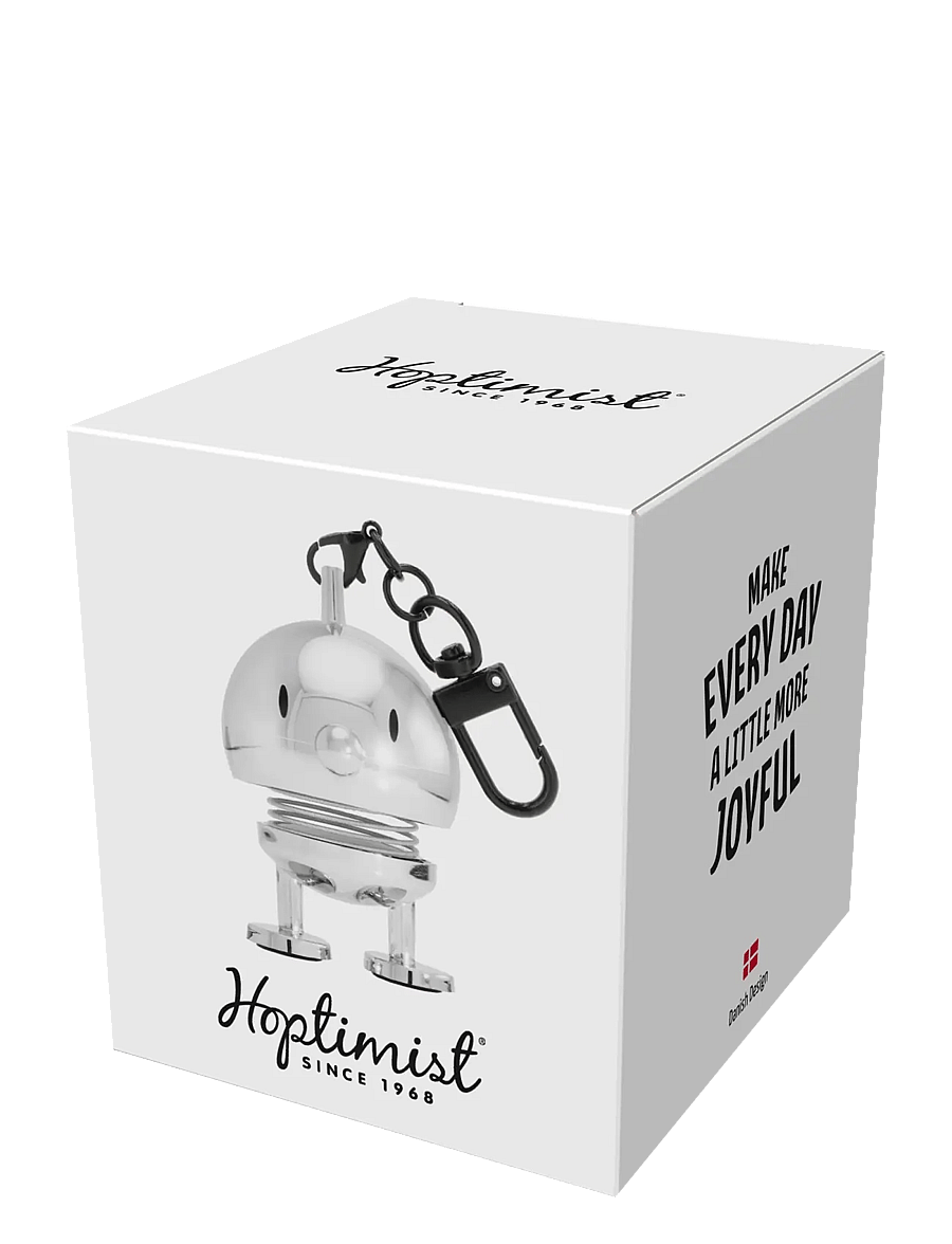 Hoptimist - Hoptimist Bag charm Chrome - figuri ja skulptuurid - metall - 3