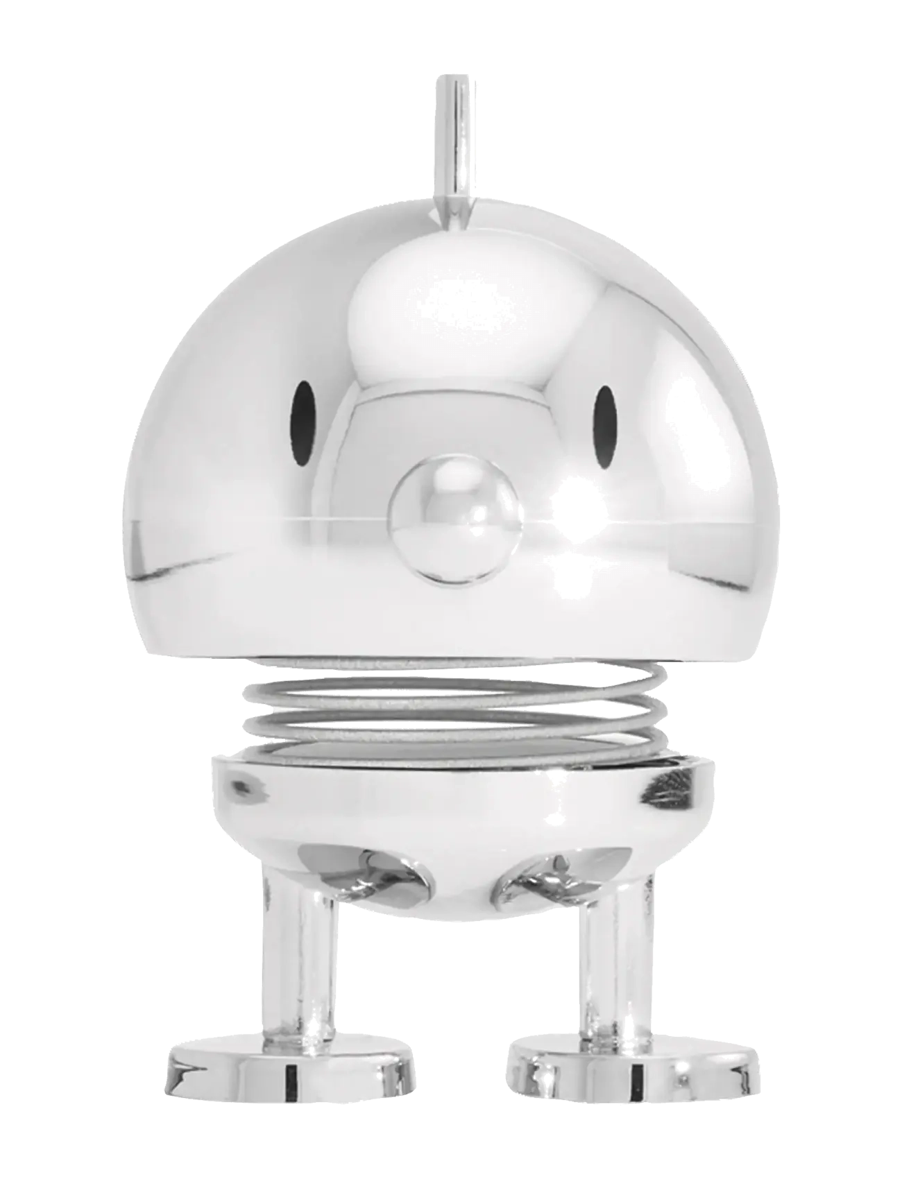 Hoptimist Hoptimist Bumble Xs Chrome, 4X3.4X5.9 cm x 4, Silver, Decorative Accessories-details > Figures & Sculptures, Unisex