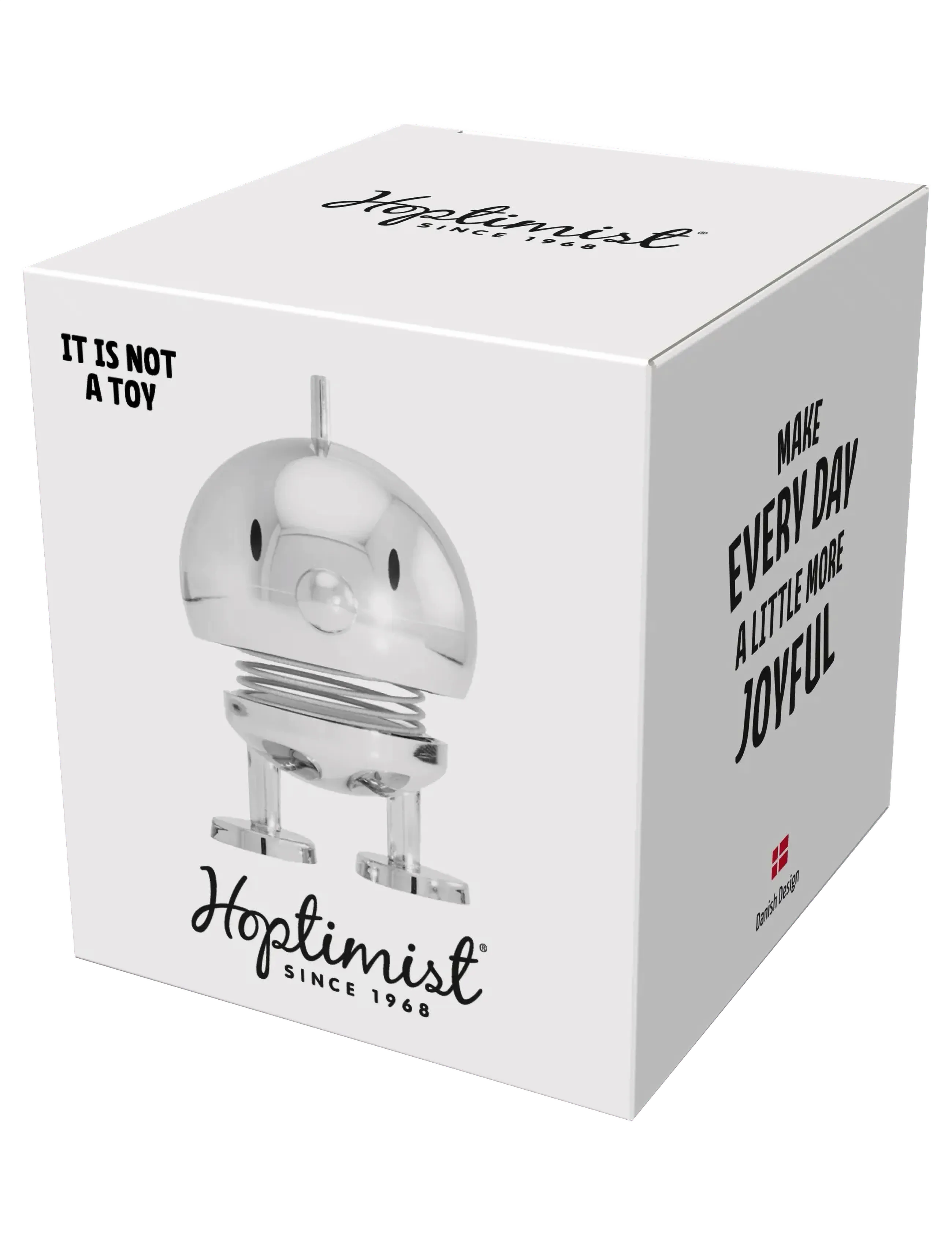 Hoptimist - Hoptimist Bumble XS Chrome - figuren & skulpturen - metall - 1