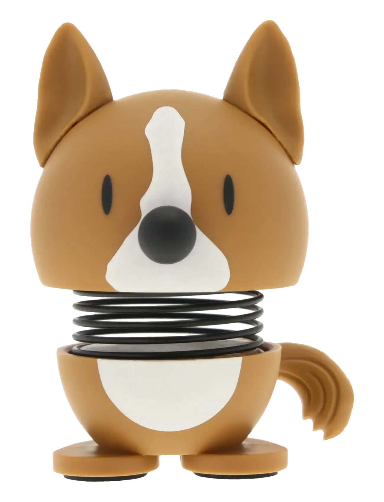 Hoptimist Corgi Xs Brown, Figur og skulptur, Brun, Str: 4.4X3.7X6CM x 4.4