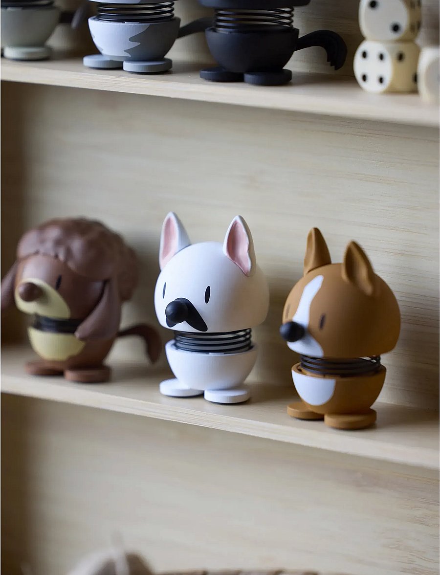 Hoptimist - Hoptimist Corgi XS Brown - figuren & skulpturen - brun - 3