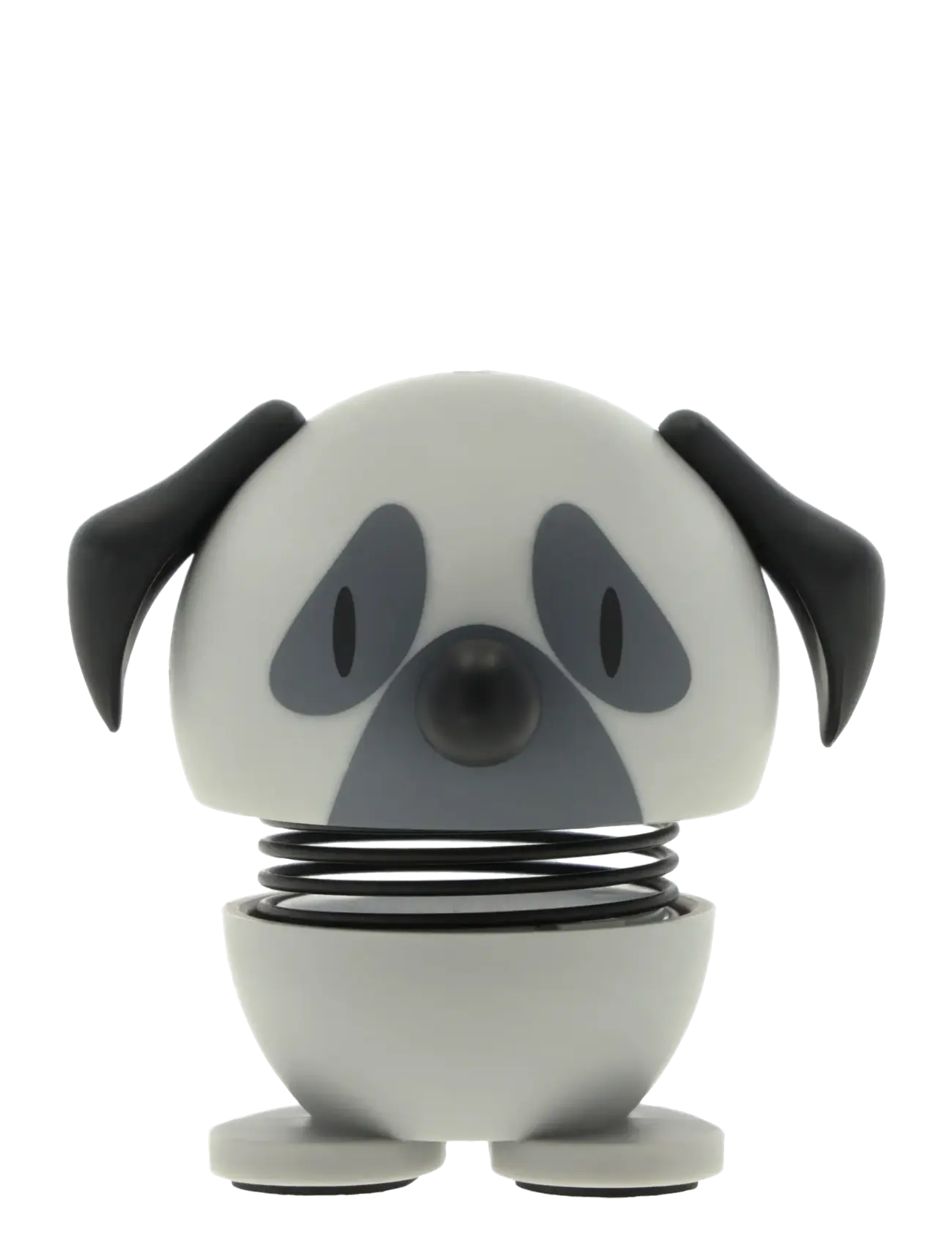 Hoptimist - Hoptimist Pug XS Grey - skulpturer & figurer - grÅ - 2
