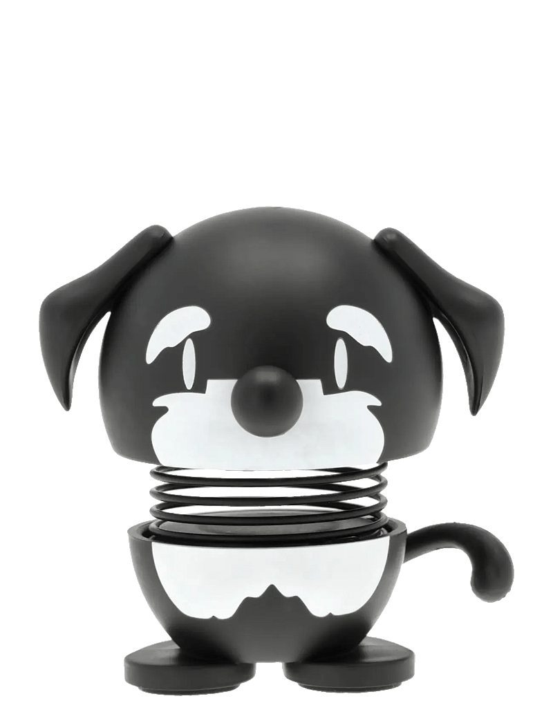 Hoptimist - Hoptimist Schnauzer XS Black - figuren & skulpturen - svart - 1