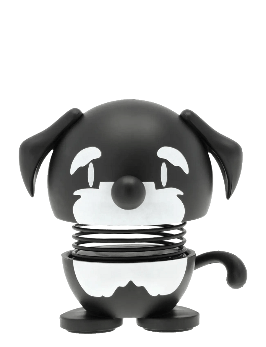 Hoptimist - Hoptimist Schnauzer XS Black - figuri ja skulptuurid - svart - 1