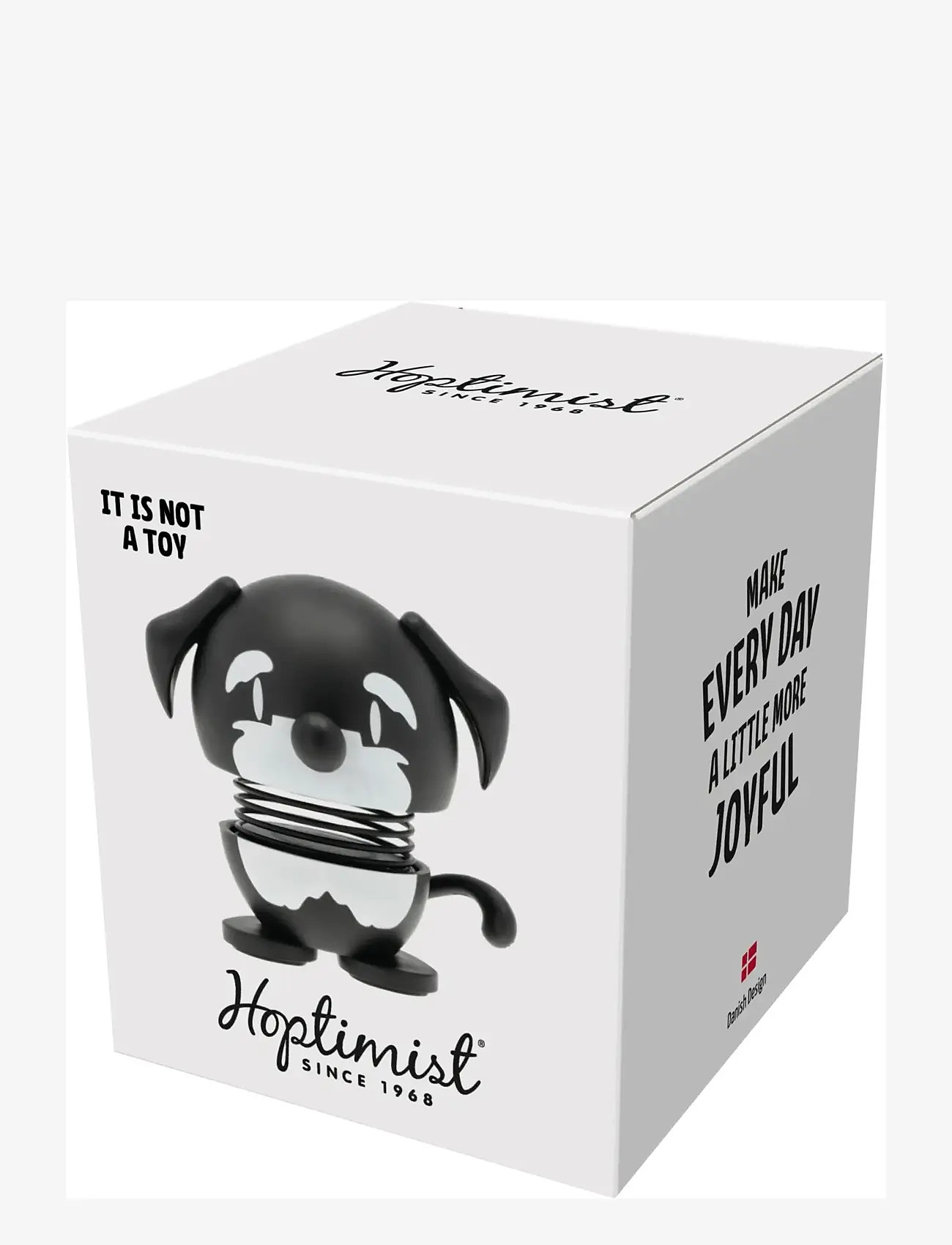 Hoptimist - Hoptimist Schnauzer XS Black - skulpturer & figurer - svart - 2