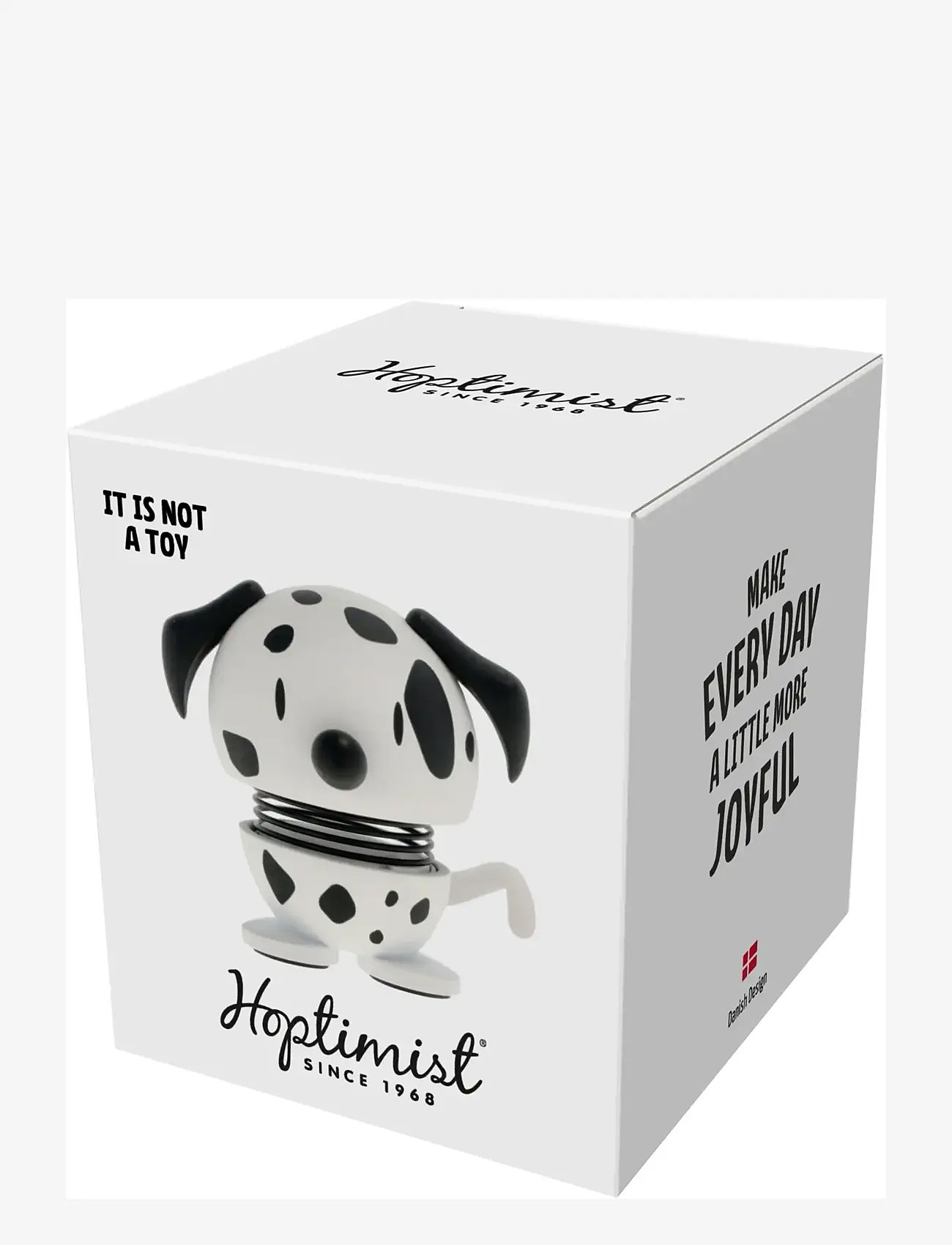 Hoptimist - Hoptimist Dalmatian XS White - figures et sculptures - vit - 2