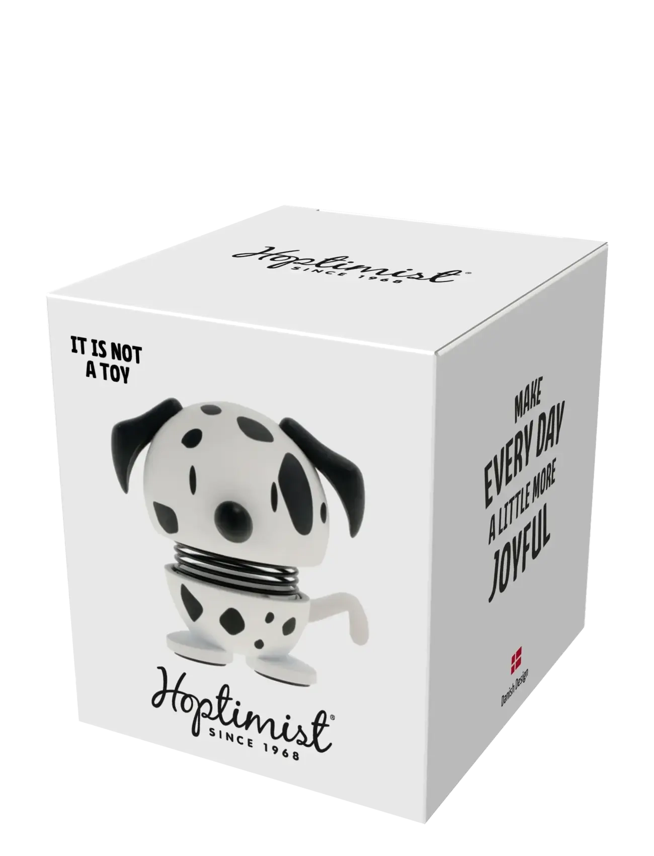 Hoptimist - Hoptimist Dalmatian XS White - skulpturer & figurer - vit - 2