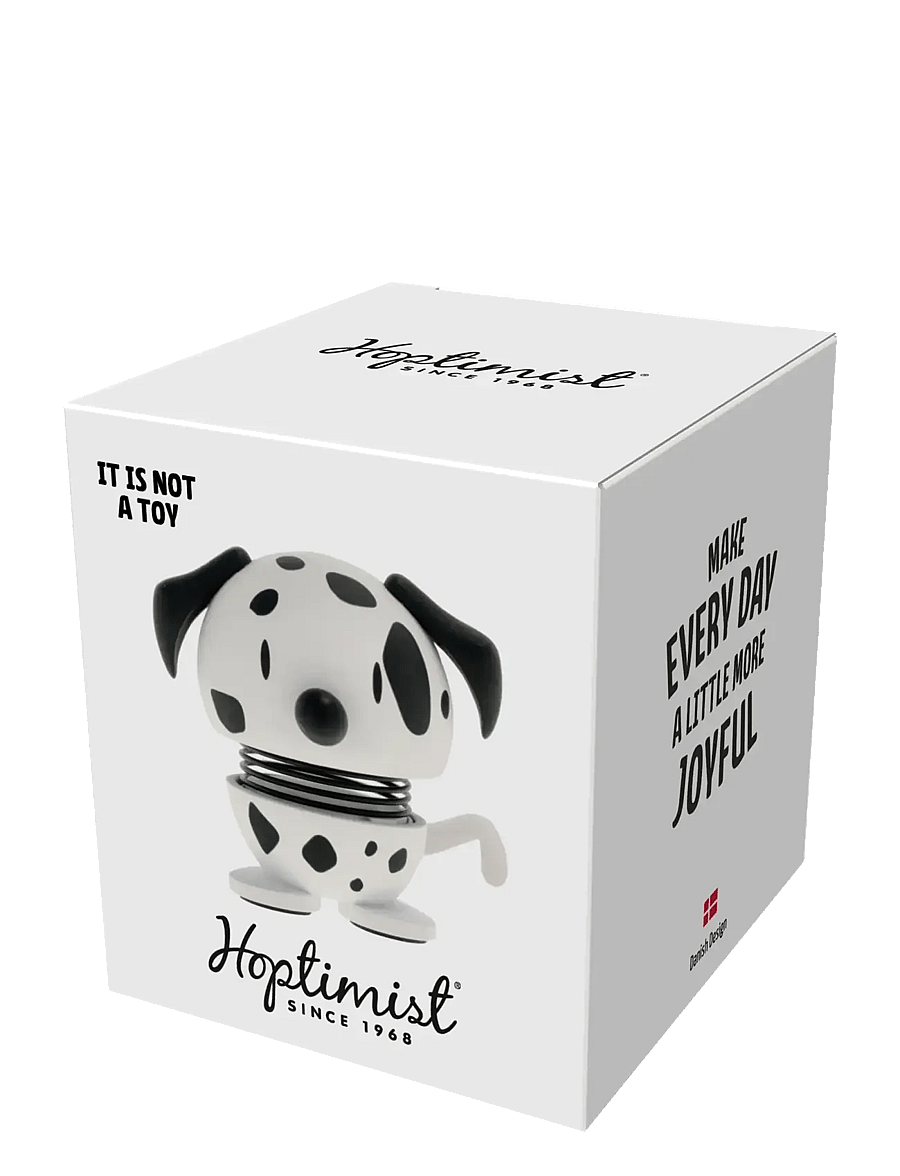 Hoptimist - Hoptimist Dalmatian XS White - figuri ja skulptuurid - vit - 2
