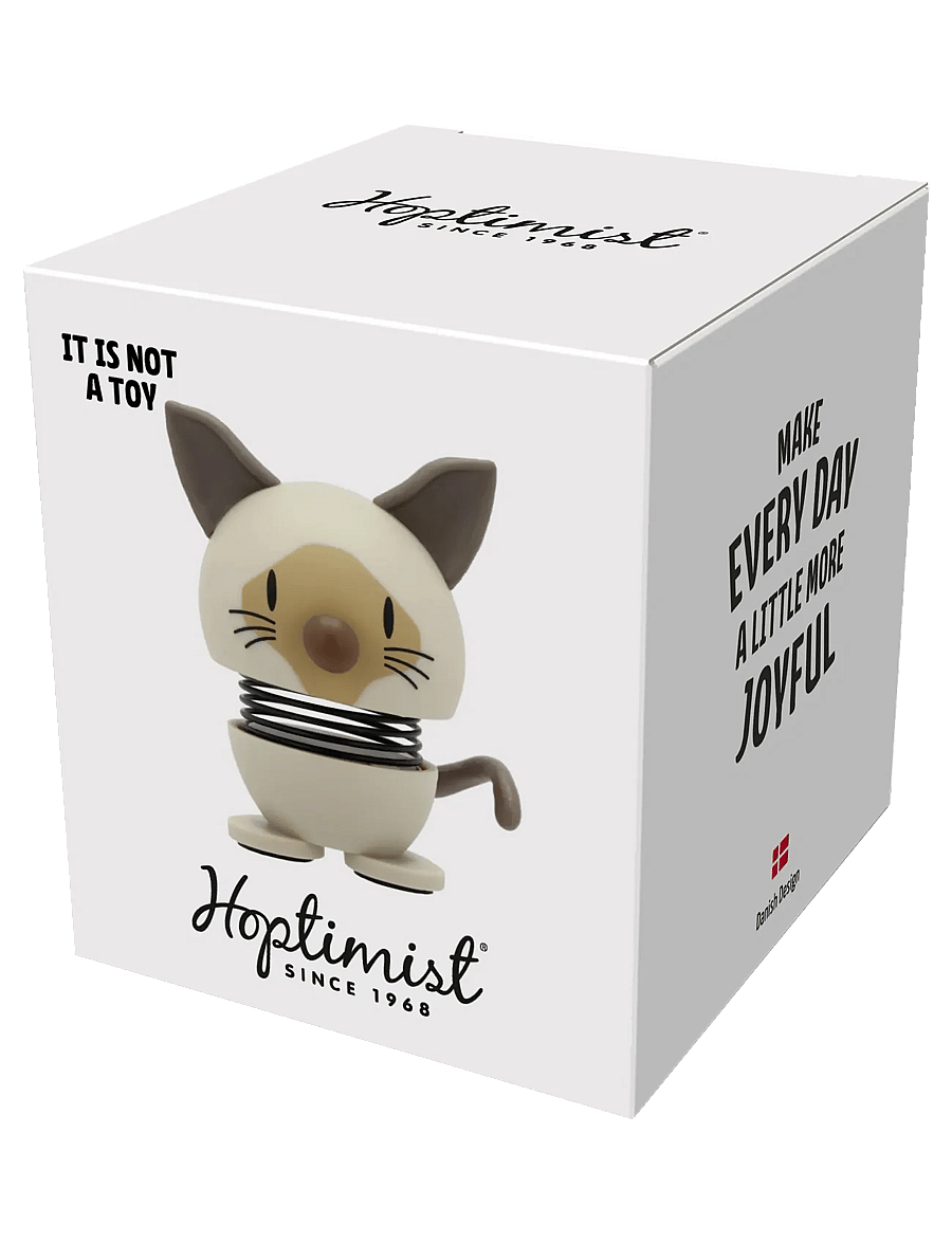 Hoptimist - Hoptimist Siamese XS Beige - figuren & skulpturen - beige - 2