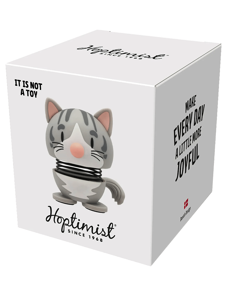 Hoptimist - Hoptimist Maine Coon XS Grey - figuri ja skulptuurid - grÅ - 3