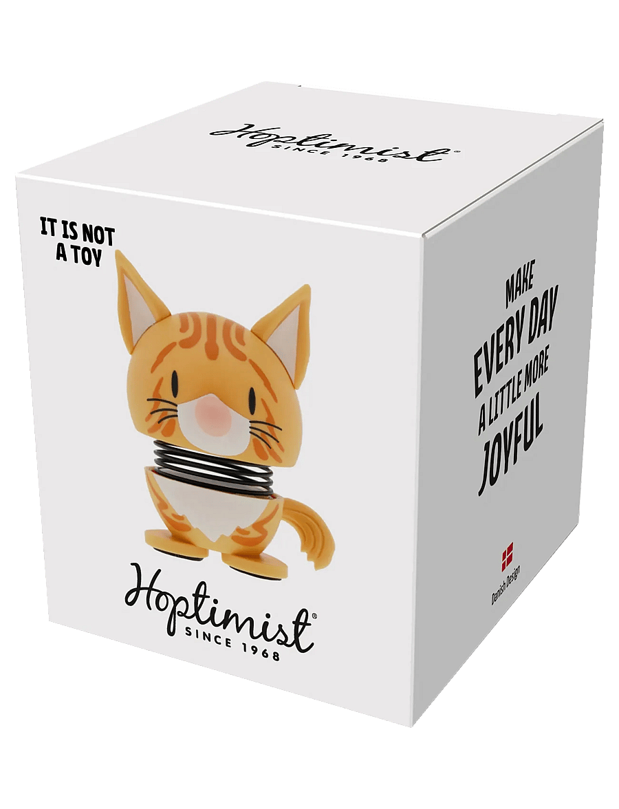 Hoptimist - Hoptimist Orange Tabby XS Orange - figuri ja skulptuurid - orange - 4
