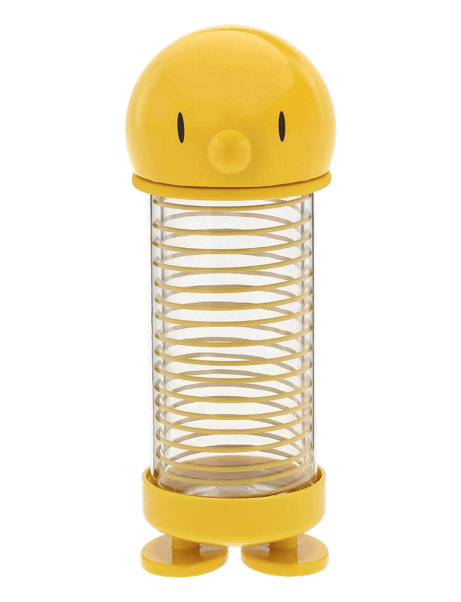 Hoptimist - Drinking bottle Bumble 0.4 liter Yellow - termosed ja veepudelid - gul - 2