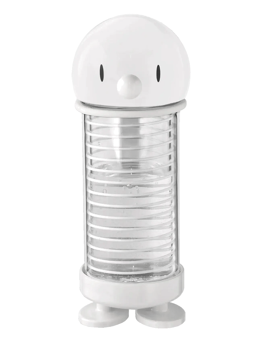 Hoptimist - Drinking bottle Bumble 0.4 liter White - termosed ja veepudelid - vit - 1