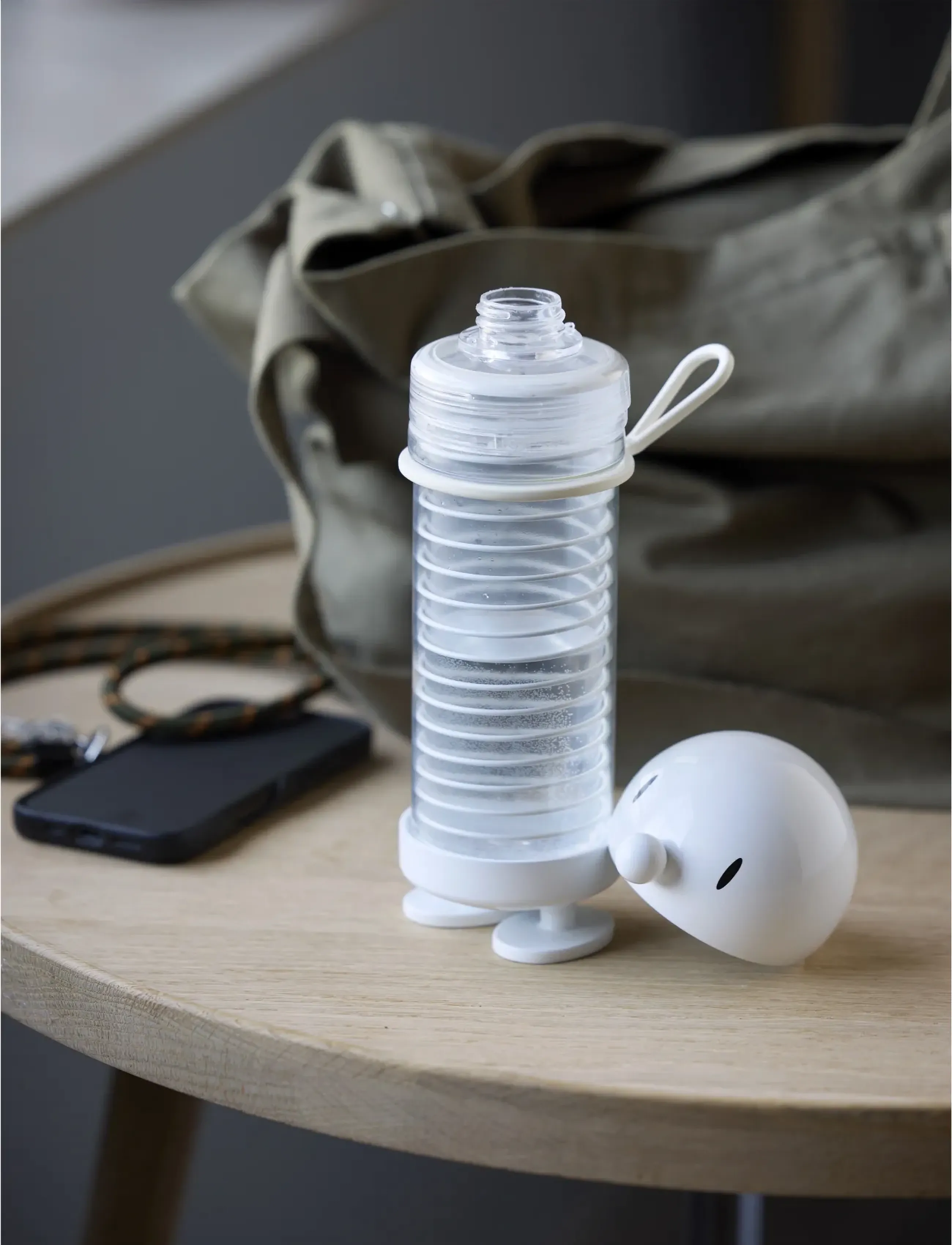 Hoptimist - Drinking bottle Bumble 0.4 liter White - termosed ja veepudelid - vit - 3