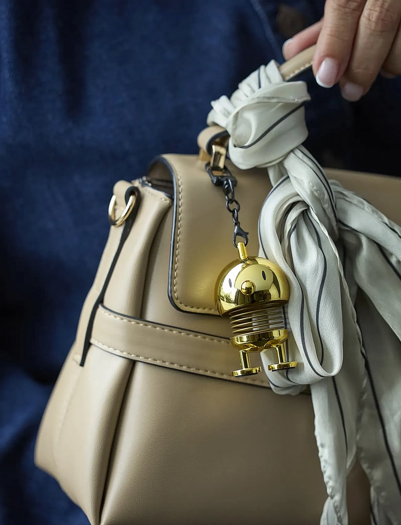 Hoptimist - Hoptimist Bag charm Gold - figuren & skulpturen - guld - 0