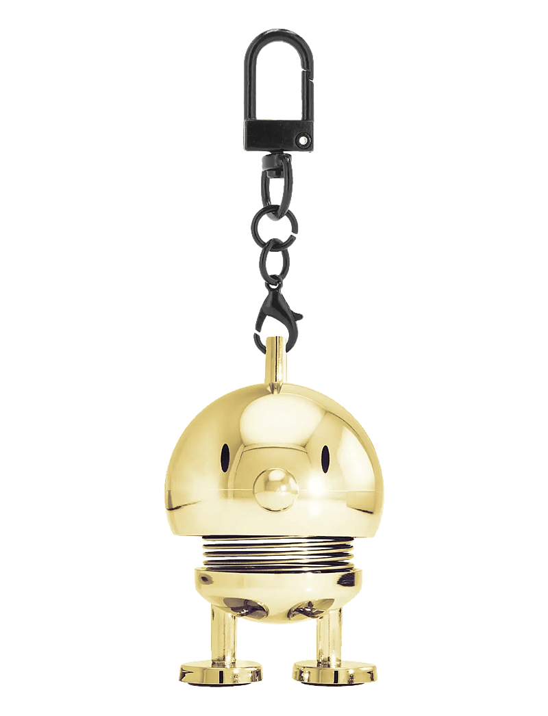Hoptimist - Hoptimist Bag charm Gold - figuren & skulpturen - guld - 3
