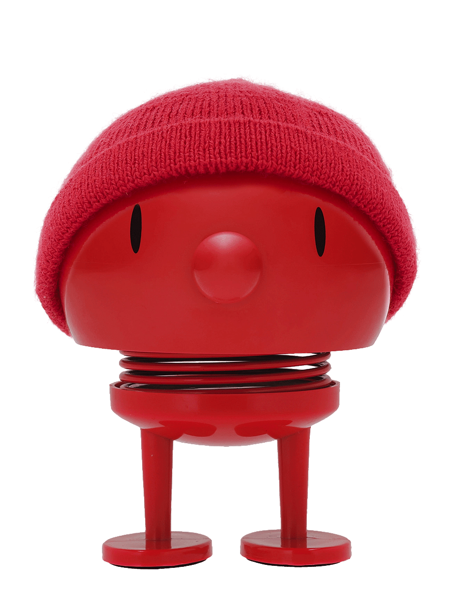 Hoptimist - Hoptimist Hipster Bumble - figuren & skulpturen - red - 1