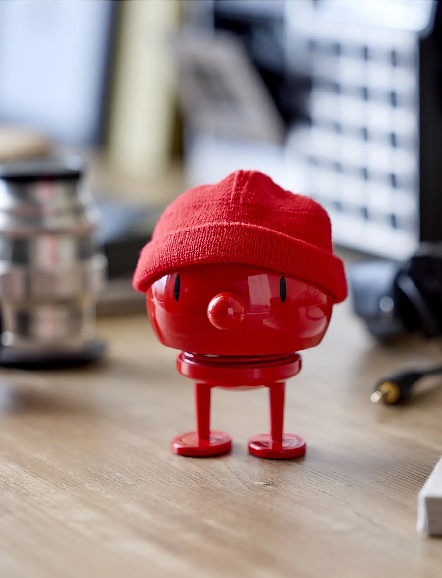 Hoptimist - Hoptimist Hipster Bumble - figuren & skulpturen - red - 0
