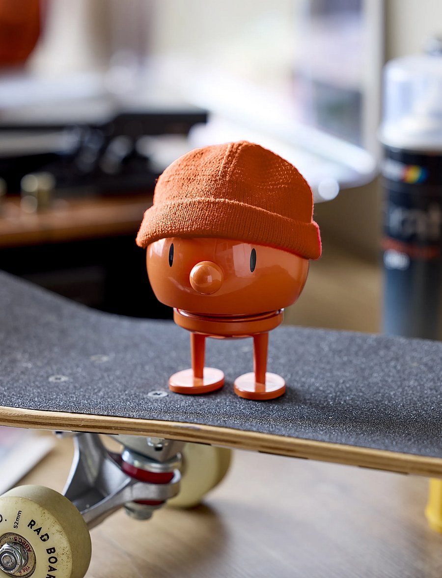 Hoptimist - Hoptimist Hipster Bumble - figuren & skulpturen - orange - 0