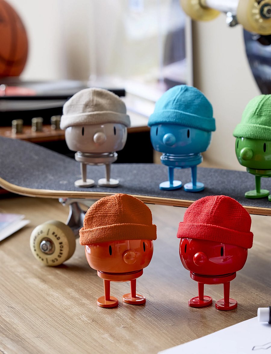 Hoptimist - Hoptimist Hipster Bumble - figuren & skulpturen - orange - 3