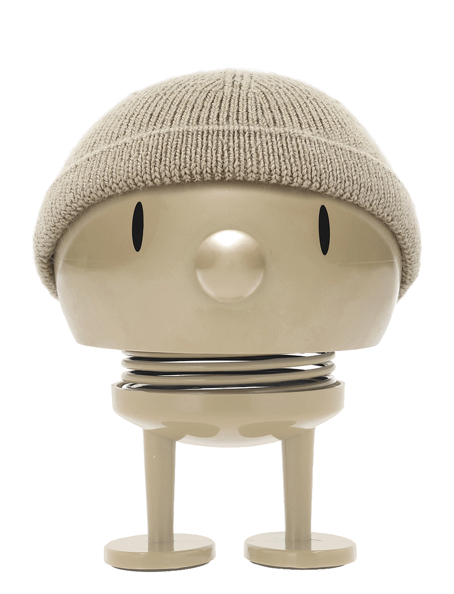 Hoptimist - Hoptimist Hipster Bumble - figuren & skulpturen - beige - 1