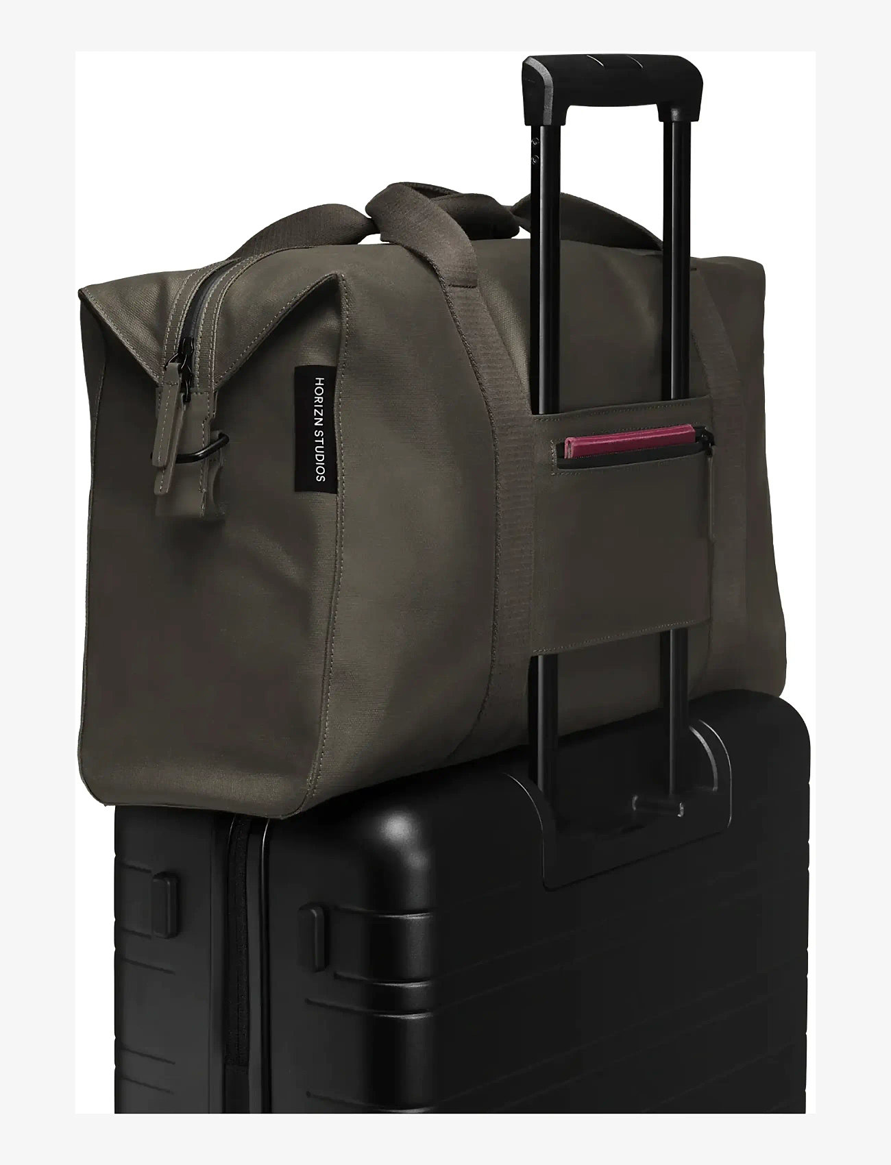 Horizn Studios - SoFo Weekender M - hverdags stil - dark olive - 5