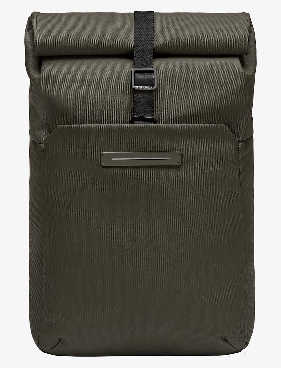 Horizn Studios - Sofo Rolltop Backpack X - rolltop seljakotid - dark olive - 0