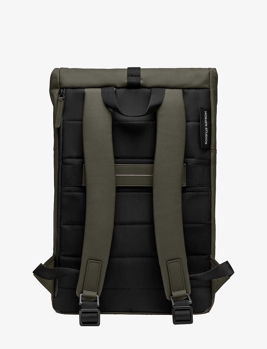 Horizn Studios - Sofo Rolltop Backpack X - rolltop seljakotid - dark olive - 3