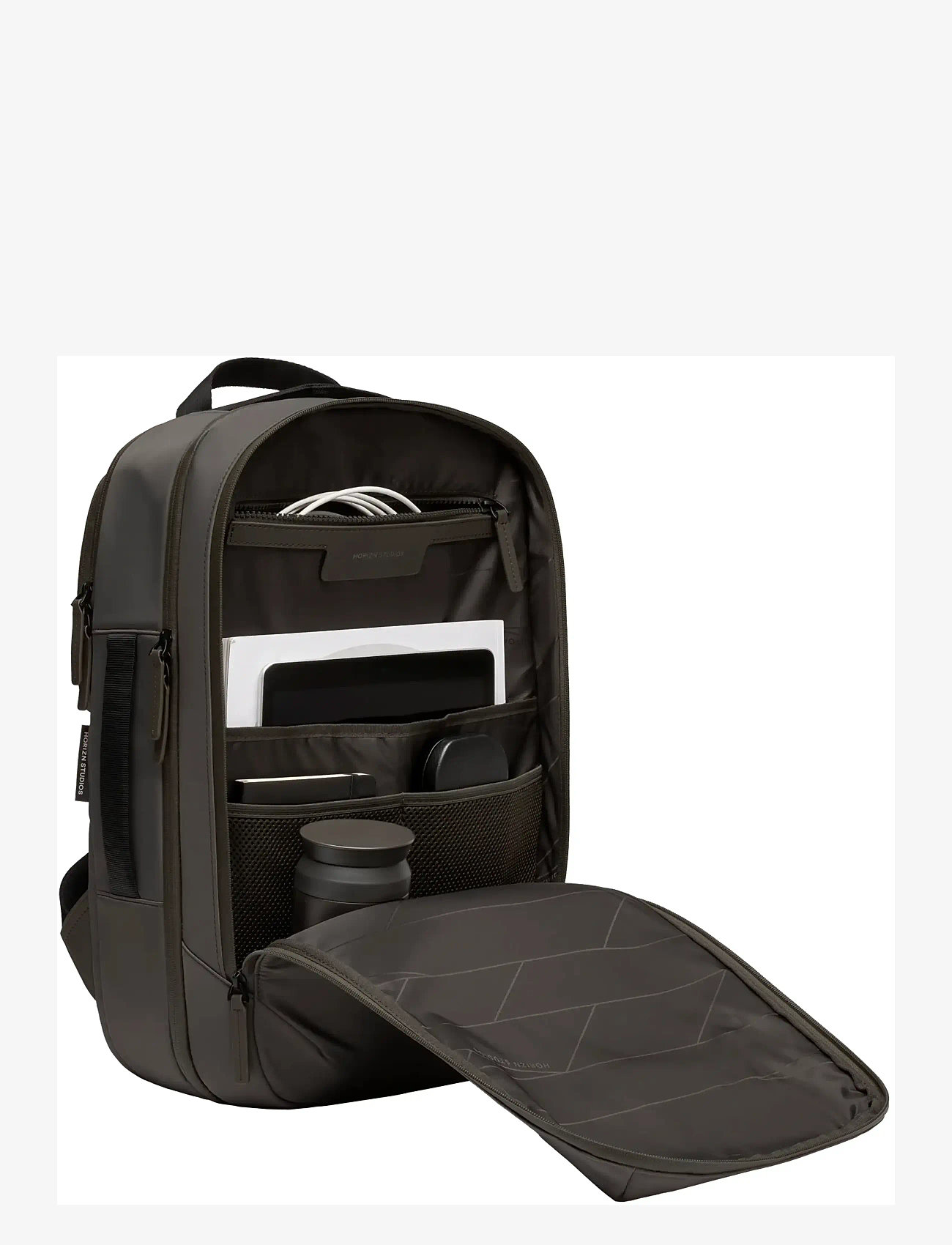 Horizn Studios - Gion Backpack Travel - carry-on backpacks - dark olive - 3