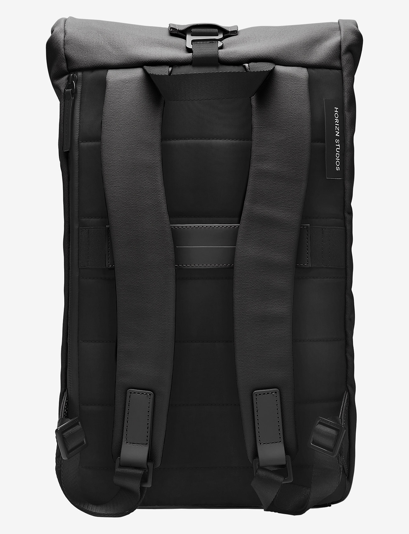 Horizn Studios - Sofo Rolltop Backpack - vardagsstil - all black - 2