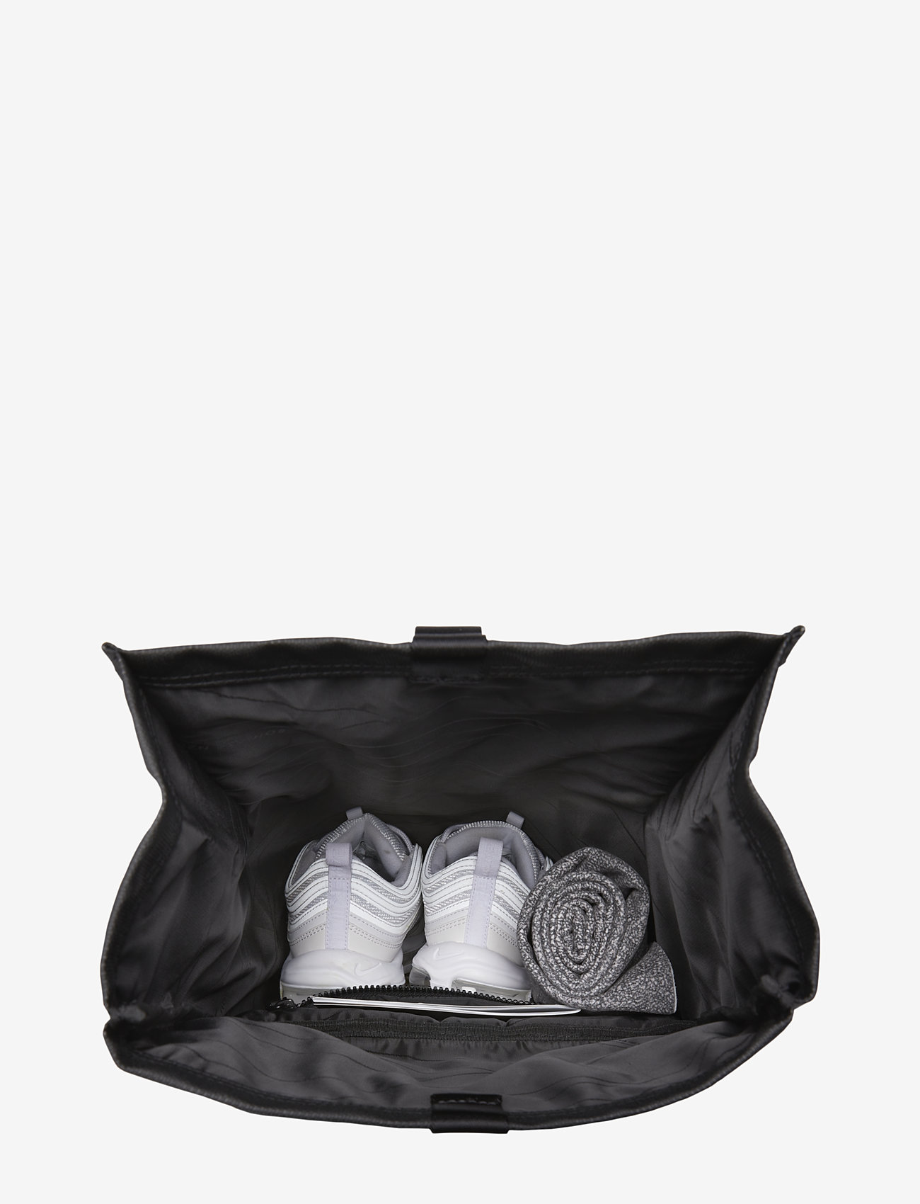 Horizn Studios - Sofo Rolltop Backpack - vardagsstil - all black - 5