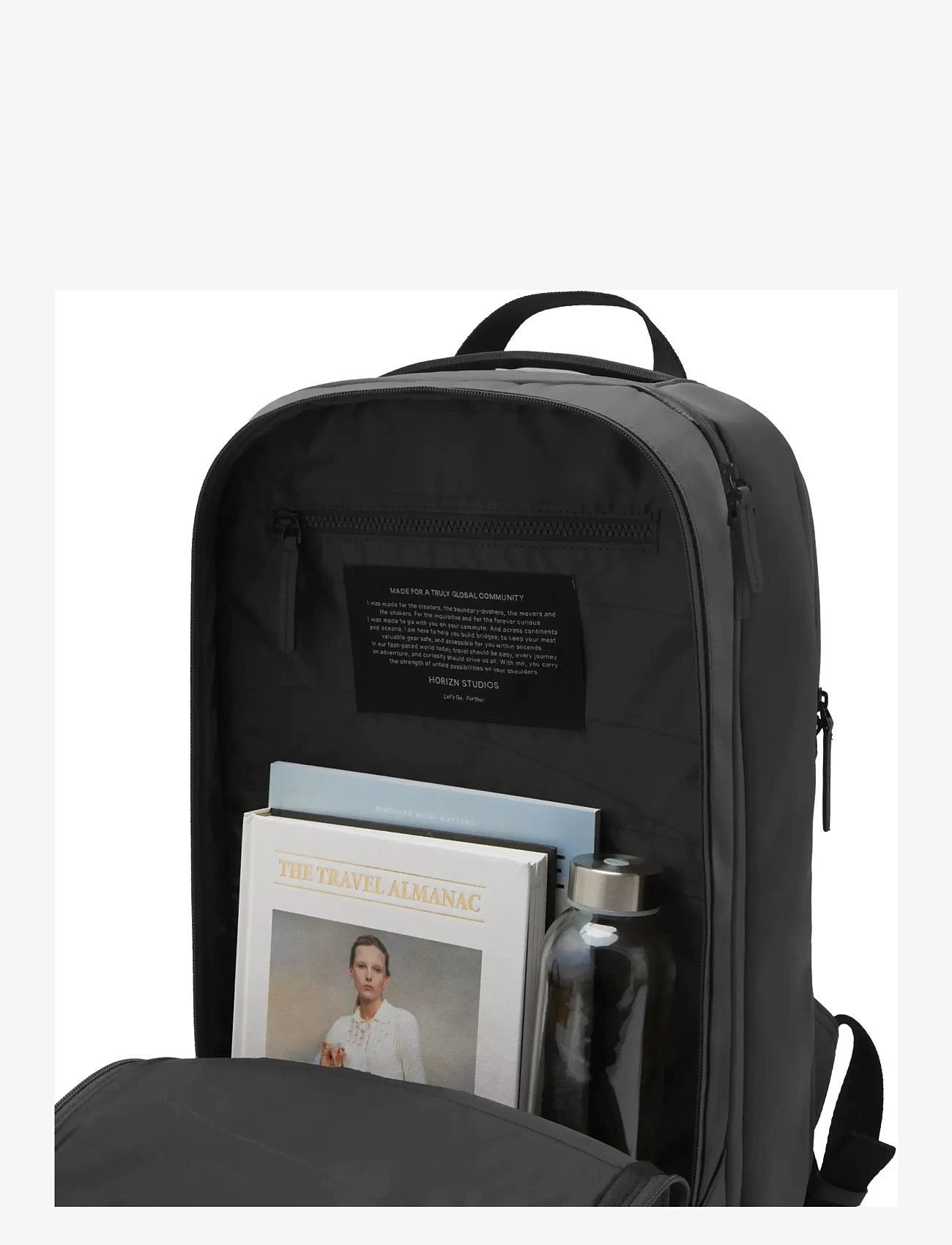 Horizn Studios - Gion Backpack Travel - shop efter anledning - all black - 5