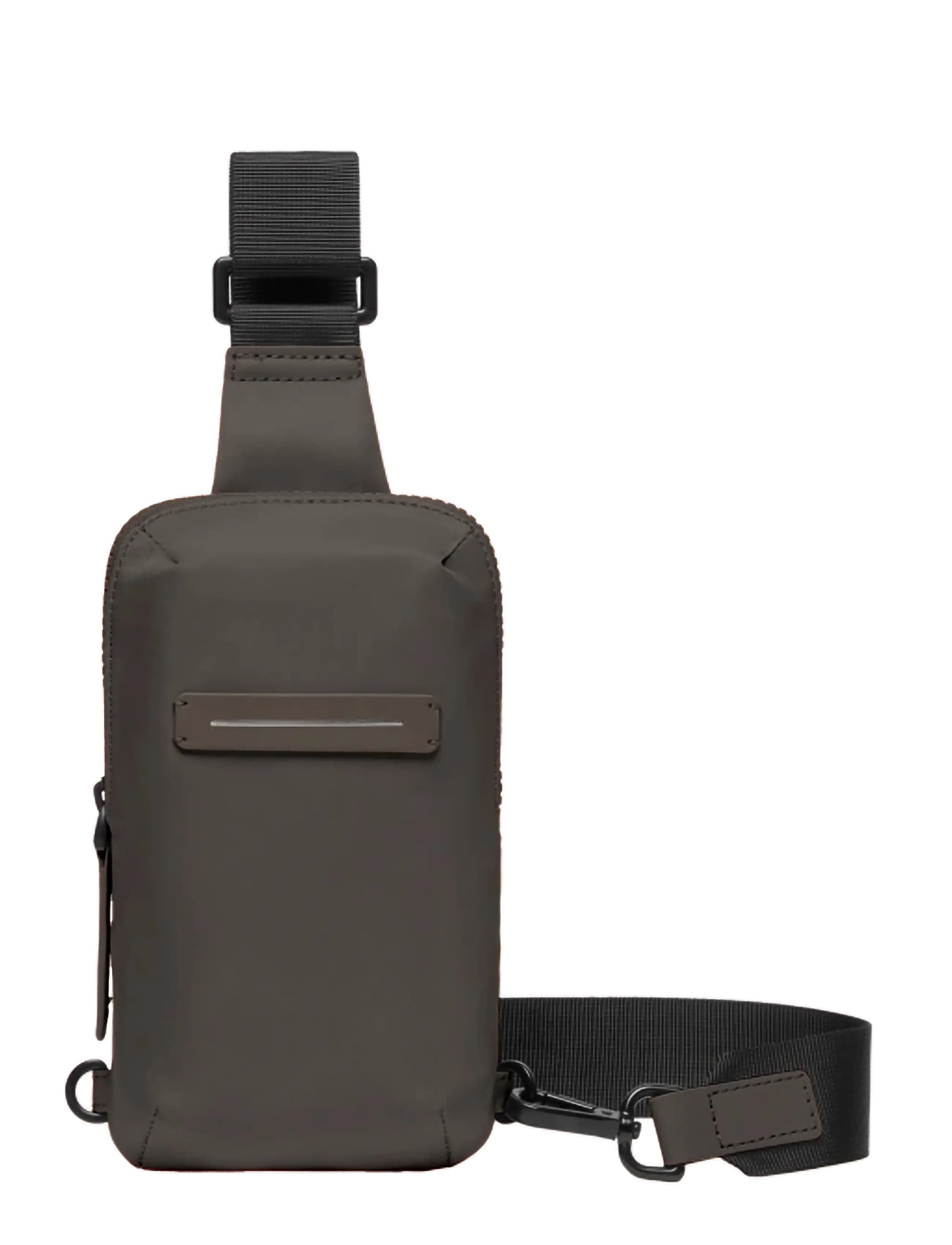 Horizn Studios Gion Crossbody Bag S - Reisetilbehør - DARK OLIVE / brown