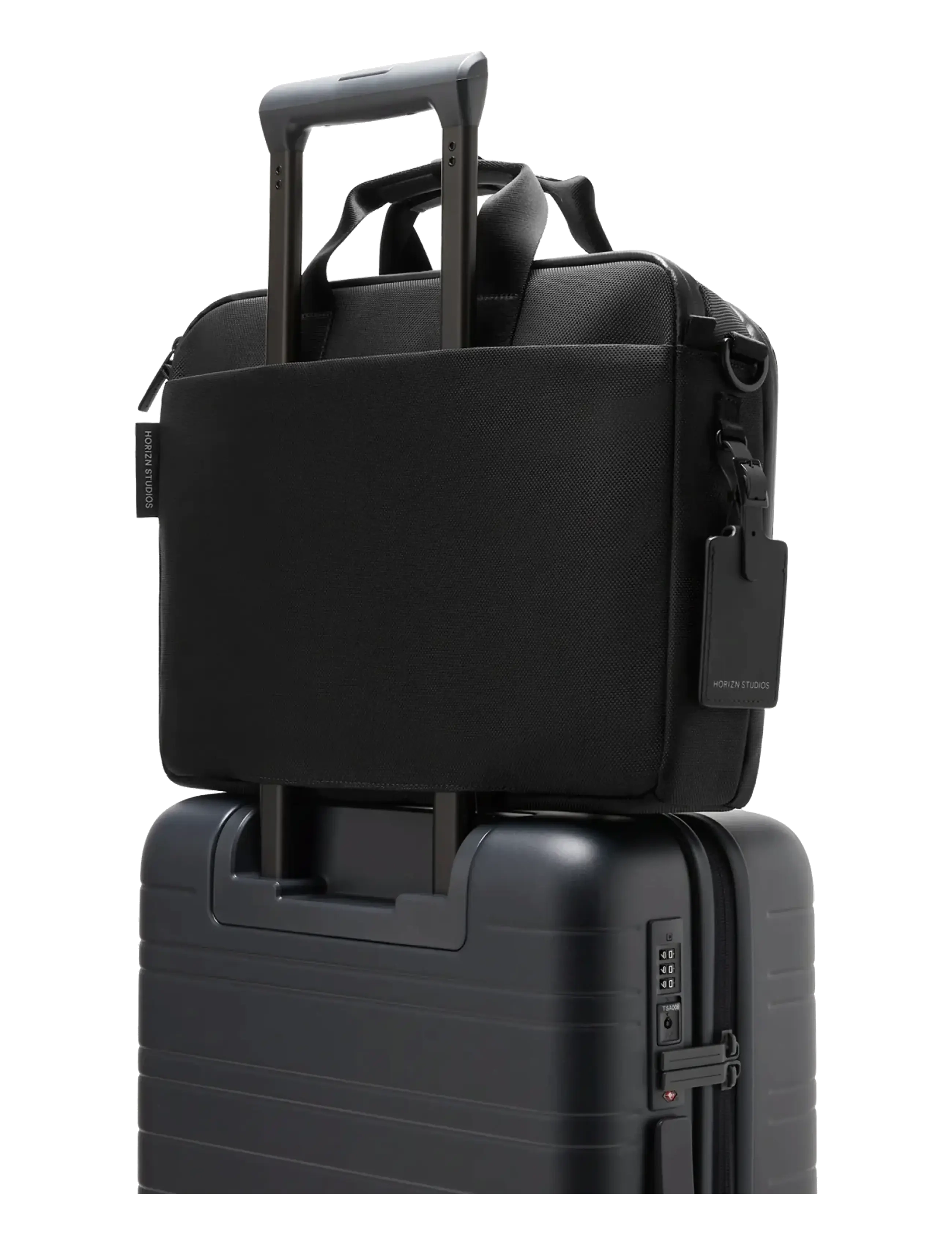 Horizn Studios - Midtown Briefcase - taschen - all black - 3