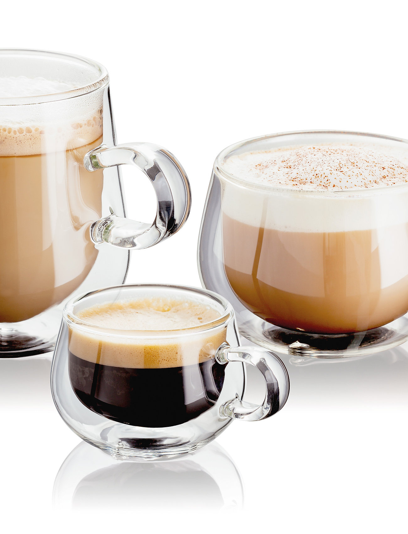 Horwood - Latte glass set of 2 - clear - 2
