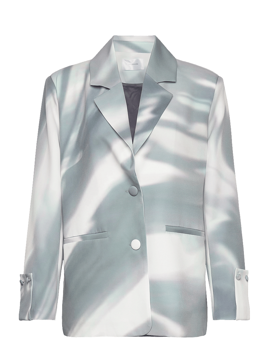 Hosbjerg - Johanna Adele Blazer - Üherealised pintsakud - silver satellite - 1