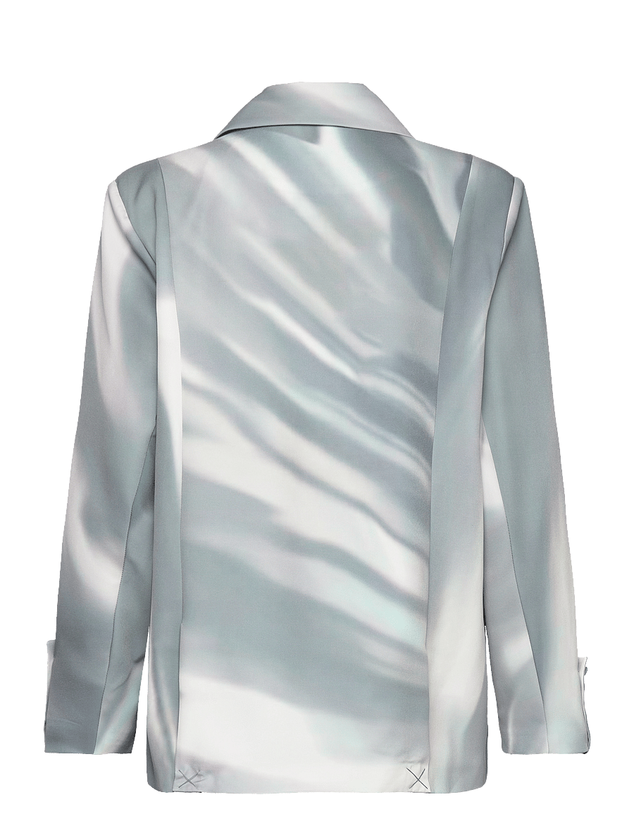 Hosbjerg - Johanna Adele Blazer - Üherealised pintsakud - silver satellite - 2