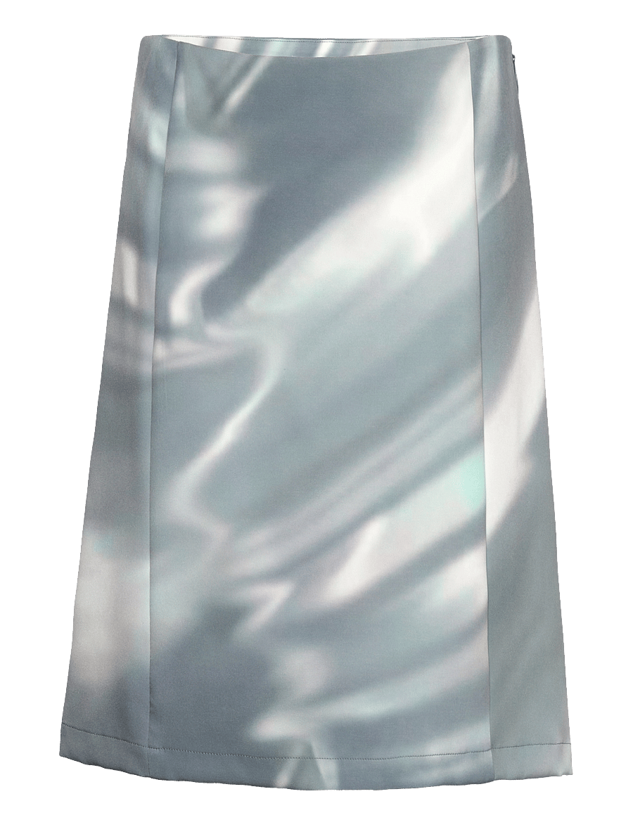 Hosbjerg - Johanna Skirt - kurze röcke - silver satellite - 1